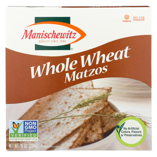 Manischewitz - Whole Wheat Matzo - 10 oz.