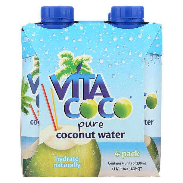 Vita Coco Pure Coconut Water - Case of 6 - 4/330 ML