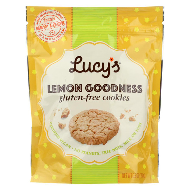 Dr. Lucy's - Cookies - Lemon Goodness - Case of 8 - 5.5 oz.