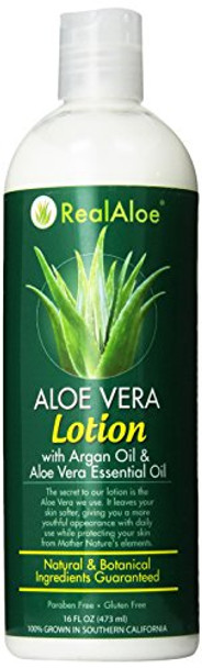 Real Aloe Lotion - Aloe Vera - 16 fl oz