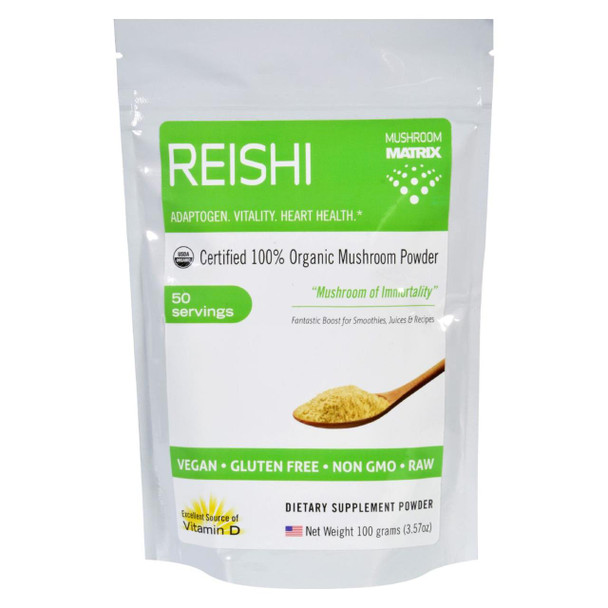 Mushroom Matrix Reishi - Organic - Powder - 3.57 oz