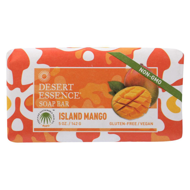 Desert Essence - Bar Soap - Island Mango - 5 oz