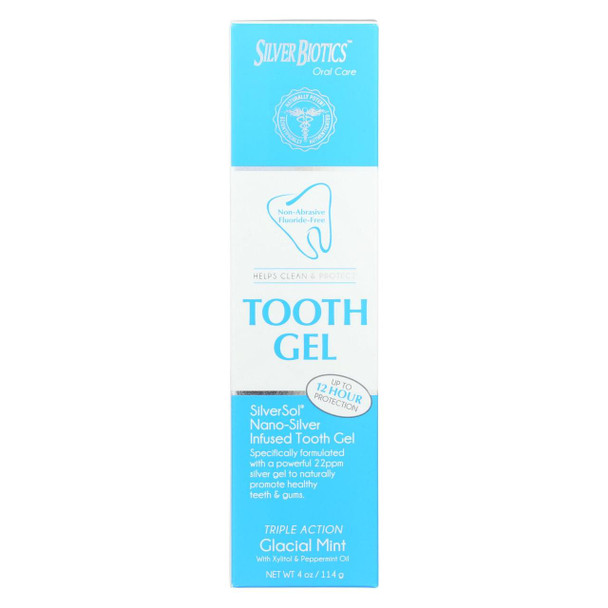American Biotech Labs - Silversol Tooth Gel - Xylitol - 4 oz