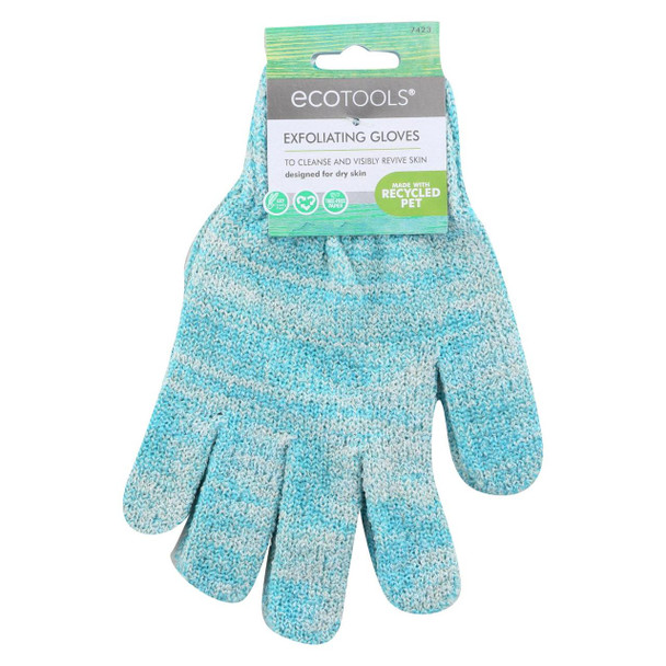 Eco Tool Recycled Bath & Shower Gloves - Case of 6 - 1 PAIR