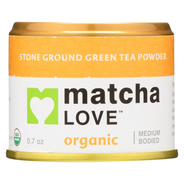 Matcha Love Green Tea Powder - Medium Bodied - Case of 10 - 0.7 oz.