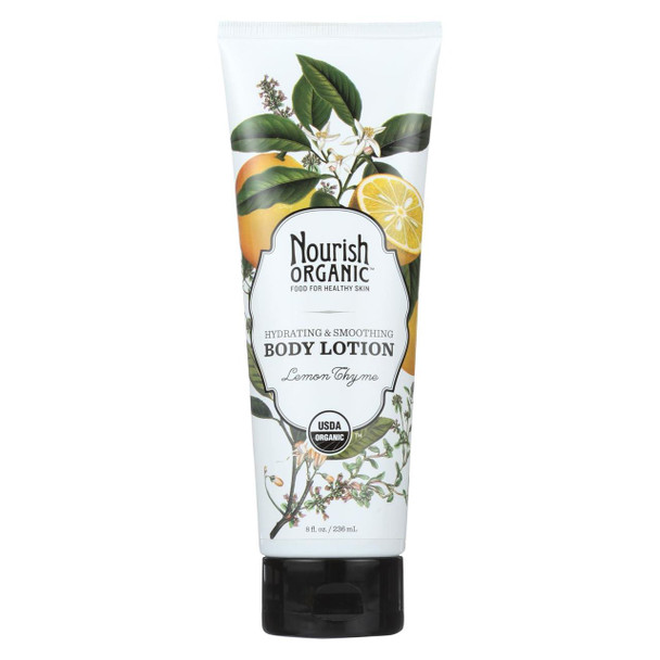 Nourish Body Lotion - Organic - Lemon Thyme - 8 fl oz