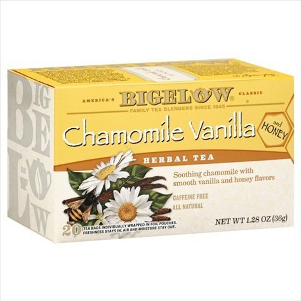 Bigelow Tea Tea - American Breakfast - Vanilla and Honey - Case of 6 - 20 BAG