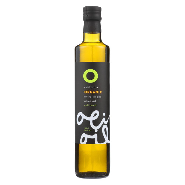 O Olive Oil - 100% Organic Extra Virgin Olive Oil - Case of 6 - 16.9 fl oz