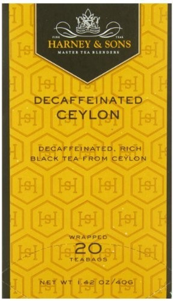 Harney and Sons Harney and Sons Black Tea - Ceylon - Case of 6 - 20 Bags