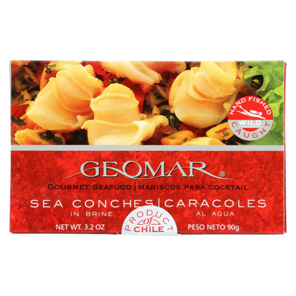 Geomar - Sea Conches - Case of 12 - 3.2 oz.