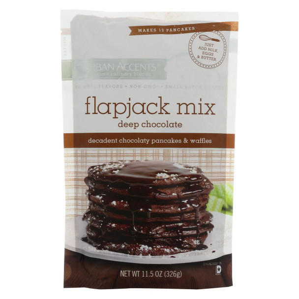 Urban Accents Flapjack - Deep Chocolate - Case of 6 - 11.5 oz
