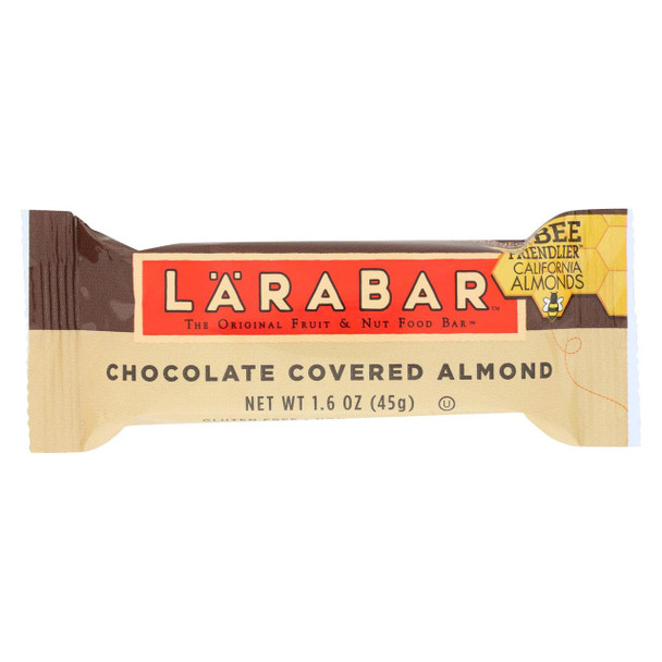 Larabar - Bar Chocolate Covered Almond - Case of 16-1.6 oz