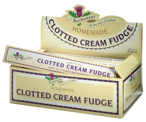 Buchanan's Clotted Cream Fudge - Case of 12 - 4 oz.