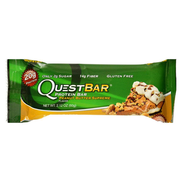 Quest Bar - Peanut Butter Supreme - 2.12 oz - case of 12
