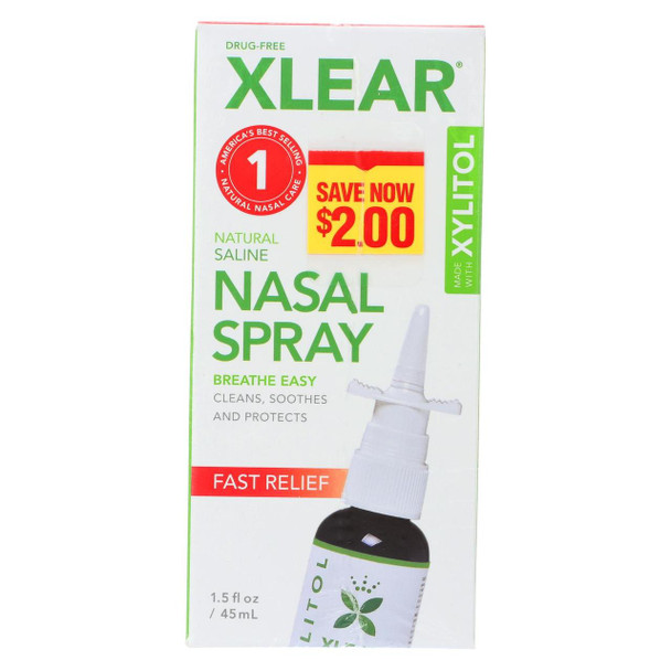 Xlear Xylitol Sinus Care Spray - Case of 12 - 1.5 Fl oz.