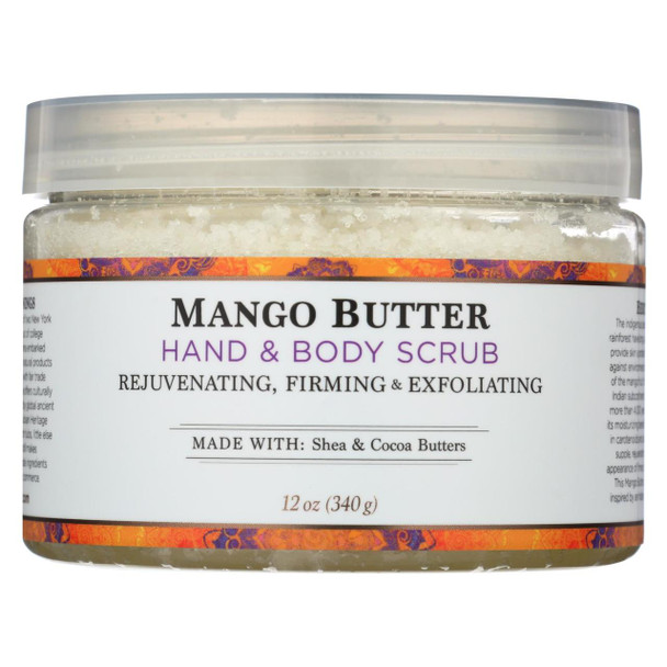 Nubian Heritage Hand and Body Scrub - Mango Butter - 12 oz