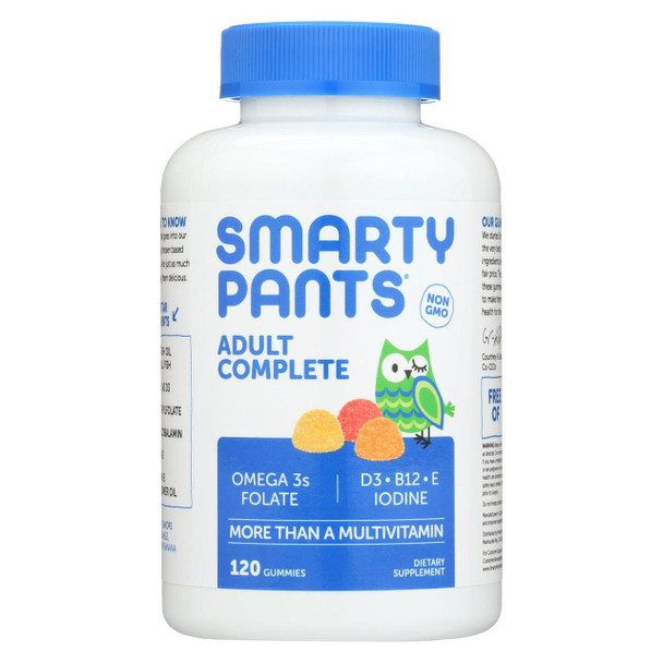 Smartypants Gummy Vitamin - Adult Complete - 120 count