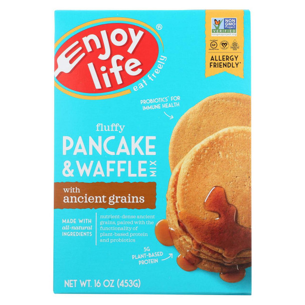 Enjoy Life - Mix - Pancake & Waffle with Ancient Grains - Case of 6 - 16 oz