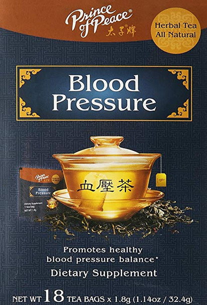 Prince Of Peace - Tea Blood Pressure - EA of 1-18 BAG