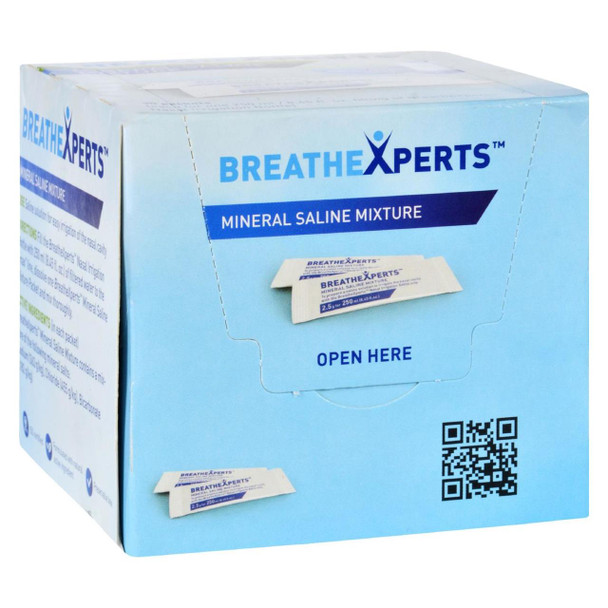 BreatheXperts Mineral Saline Mixture - 30 Packets