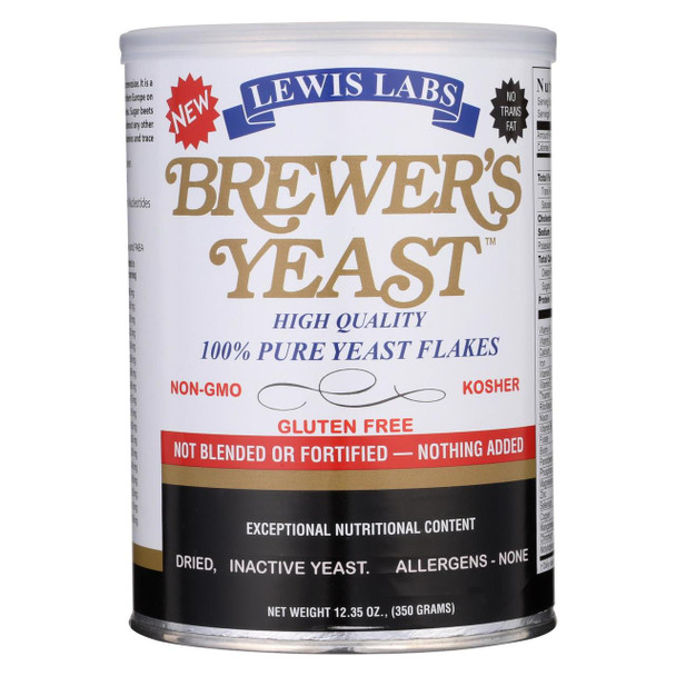 Lewis Lab Brewers Yeast Flakes - 12.35 oz