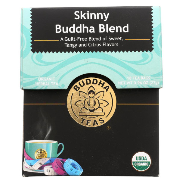 Buddha Teas -Tea - Skinny Buddha Blend - Case of 6 - 18 Bag