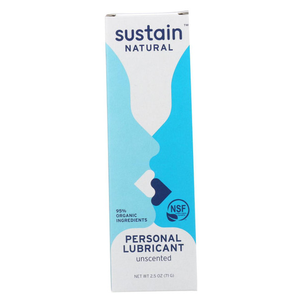 Sustain Personal Lubricant - Unscented - 2.5 oz