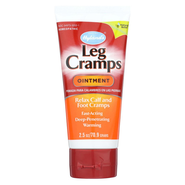 Hylands Homeopathic Leg Cramps - Ointment - 2.5 oz