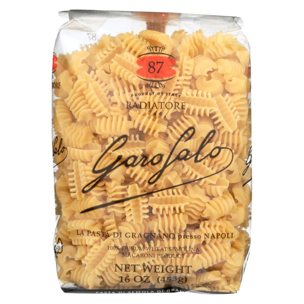 Garofalo Italian Radiatore Pasta - Case of 20 - 16 oz.