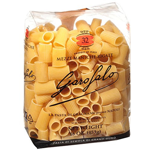 Garofalo Maniche Rigate Pasta - Case of 20 - 16 oz.