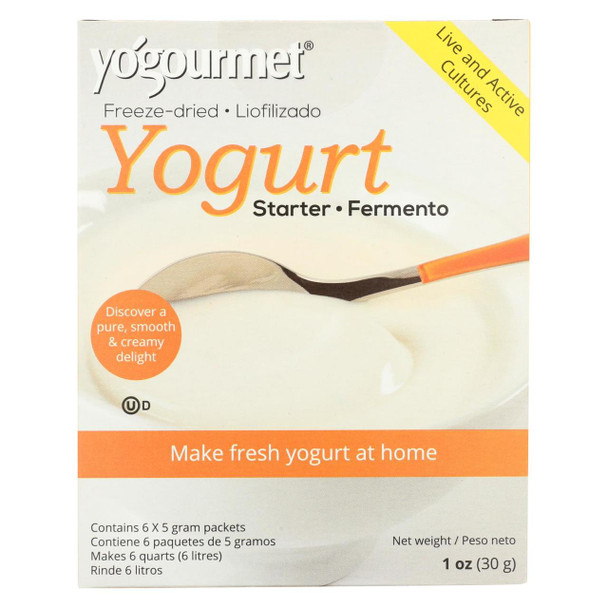 Yogourmet Yogurt Starter - Original - Case of 12 - 1 oz.