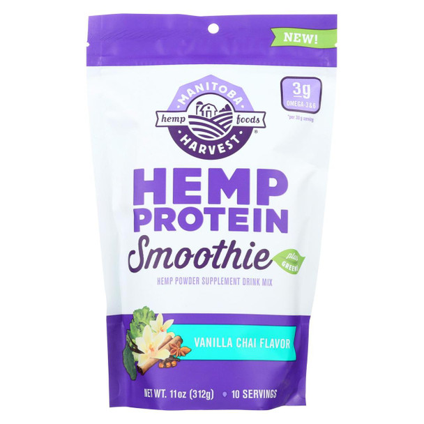 Manitoba Harvest Hemp Protein Smoothie - Vanilla Chai - 11 oz