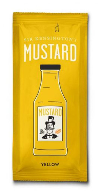 Sir Kensington's Mustard - Squeeze Packet - Case of 600 - 15 GM