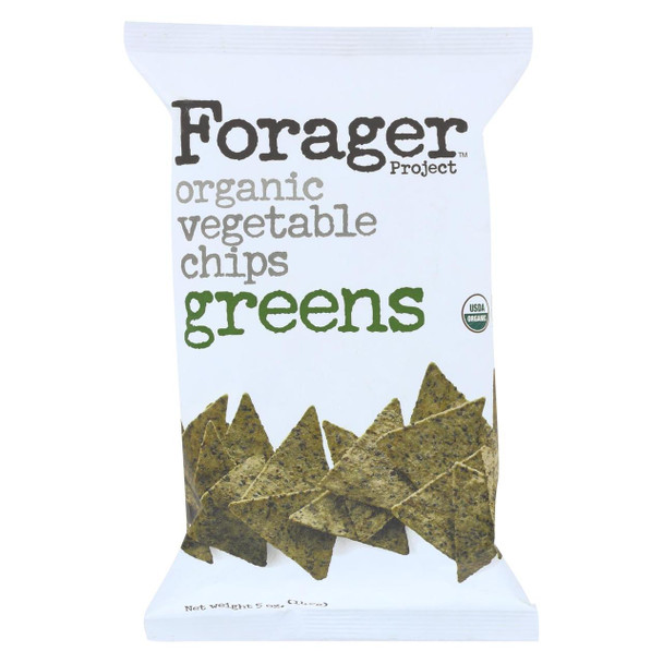 Forager Project Vegetable Chips - Greens - Case of 12 - 5 oz.