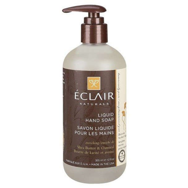 Eclair Naturals Liquid Hand Soap - Shea Butter and Oatmeal - 12 Fl oz.