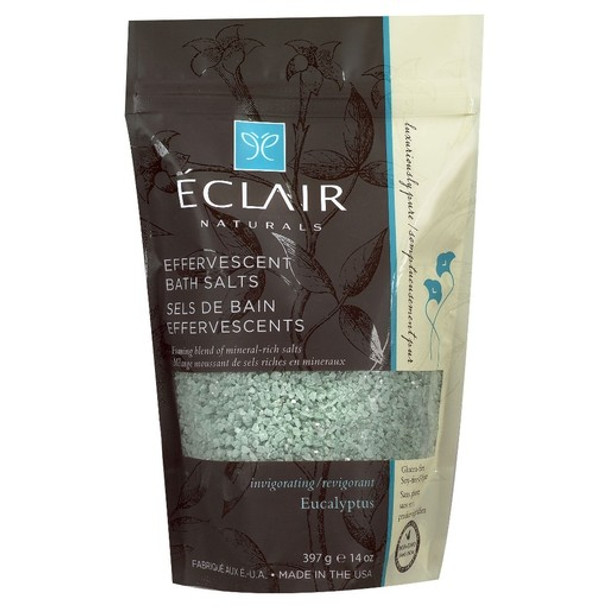 Eclair Naturals Effervescent Bath Salts - Eucalyptus - 14 oz.