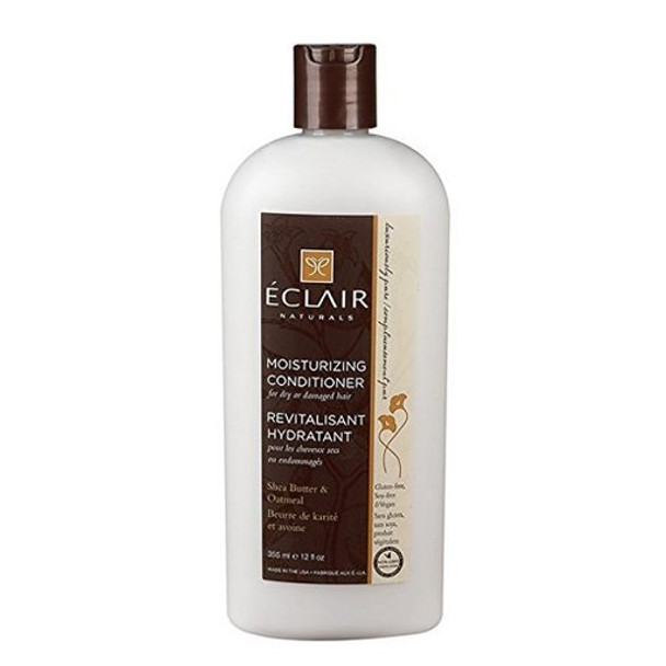 Eclair Naturals Moisturizing Conditioner - Shea Butter and Oatmeal - 12 FL oz.