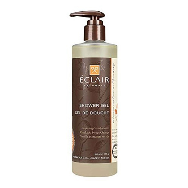 Eclair Naturals Shower Gel - Vanilla and Sweet Orange - 12 oz.