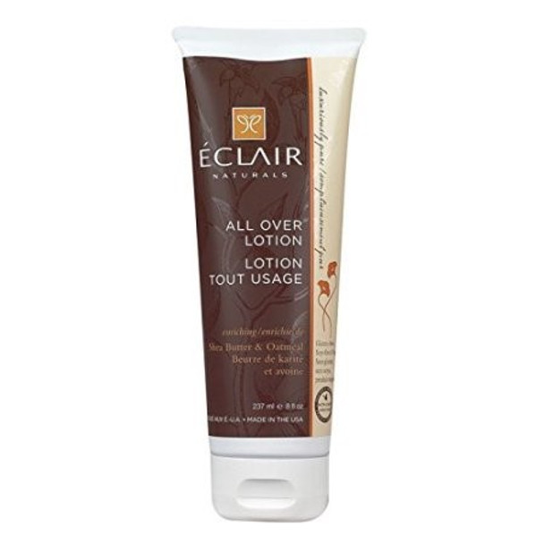 Eclair Naturals All Over Lotion - Shea Butter and Oatmeal - 8 oz.