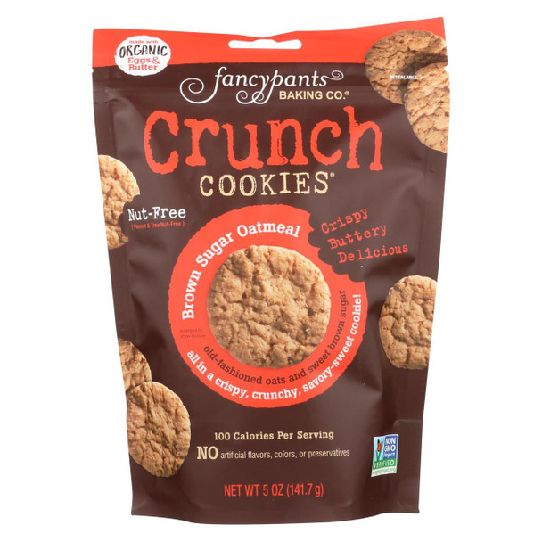 Fancypants - Cookies - Brown Sugar Oatmeal Cookies - Case of 6 - 5 oz.