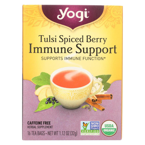 Yogi Echinacea - Immune Support - Case of 6 - 16 Bags