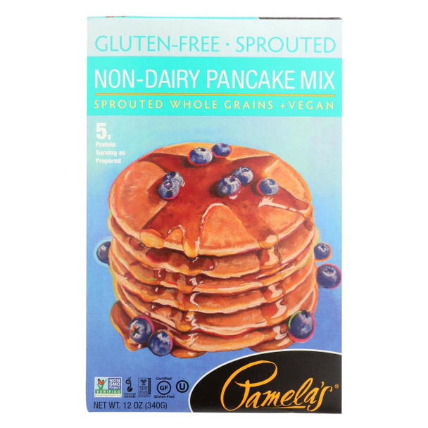 Pamela's Products - Sprouted Pancake Mix - Case of 6 - 12 oz.