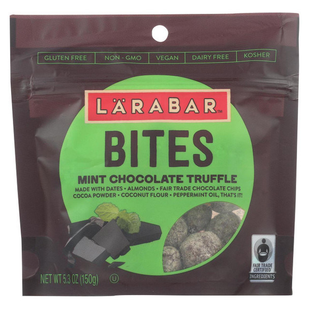 Larabar Bites - Mint Chocolate Truffle - Case of 6 - 5.3 oz.