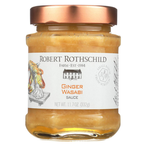 Robert Rothschild Farm Sauce - Ginger Wasabi - Case of 6 - 11.7 oz
