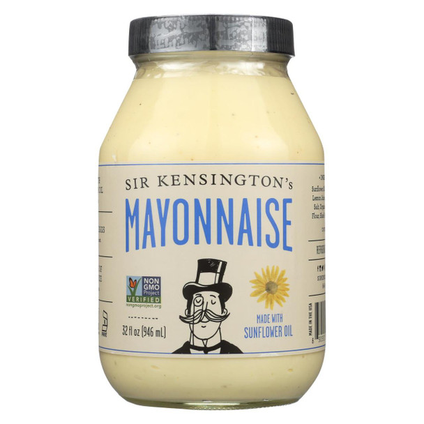 Sir Kensington's Classic Mayonnaise - Case of 6 - 32 Fl oz.