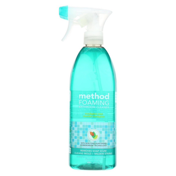 Method Products Inc Foaming Cleaner - Bathroom - Case of 8 - 28 fl oz