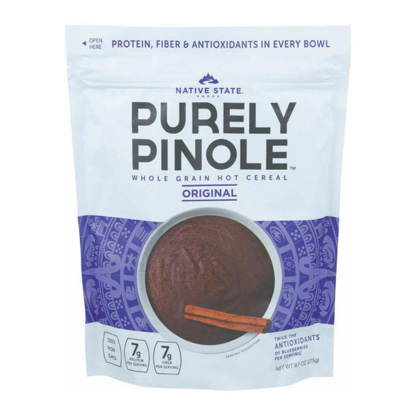 Purely Pinole Cereal - Original - Case of 6 - 9.7 oz.