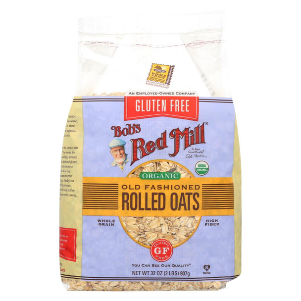 Bob's Red Mill Rolled Oats - Gluten Free - Case of 4 - 32 oz.