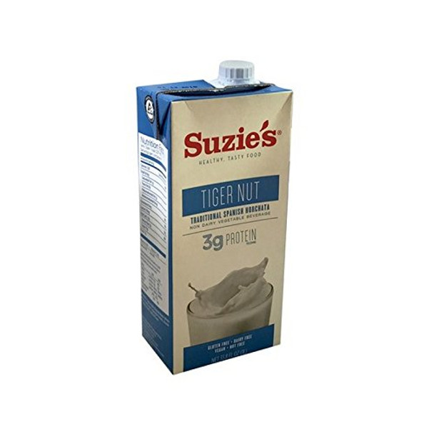 Suzie's Horchata Tigernut Milk - Case of 6 - 33.8 oz.