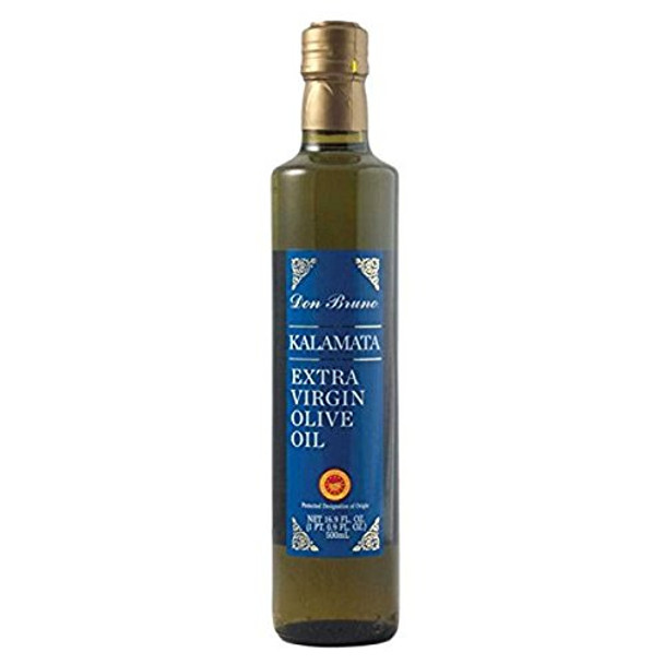 Don Bruno Kalamata Extra Virgin Olive Oil - Case of 6 - 16.9 oz.